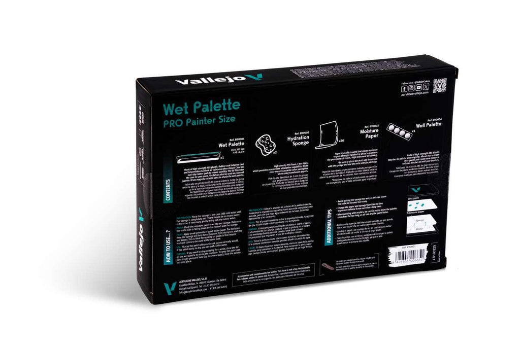 Wet Palette Set B90001 – Perfekt för Målningssessioner - Robotto