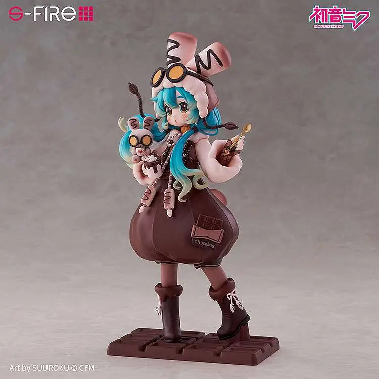Hatsune Miku Marshmallow Varm Choklad S-fire Figur