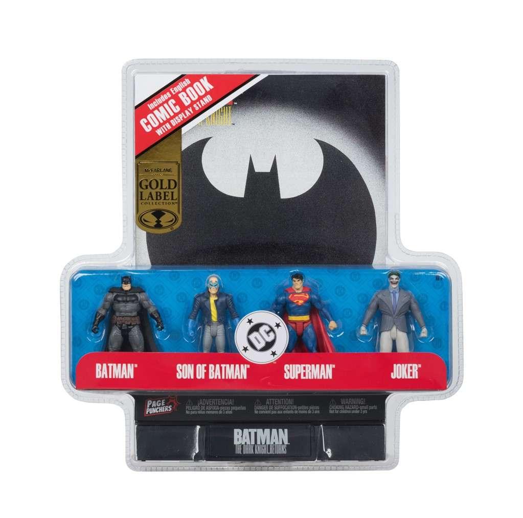 DC Direct Dark Knight Returns 3-tums Figur 4-pack - Robotto