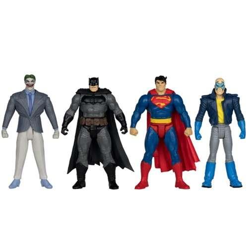 DC Direct Dark Knight Returns 3-tums Figur 4-pack - Robotto