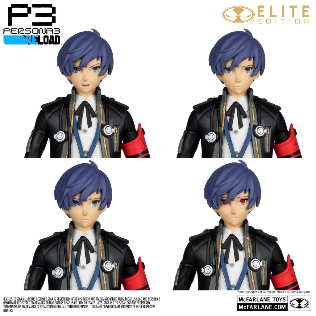 Persona 3 Protagonist Elite Edition Action Figure mcfarlane toys 2025