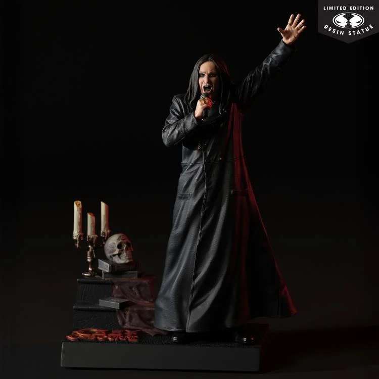 Music Maniacs Ozzy Osbourne Resin Statue - Samlarobjekt för Fans mcfarlane toys 2025