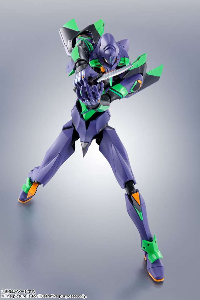 Robot Spirits Side Eva Test Type-01 + Spear of Cassius Ny Färg bandai