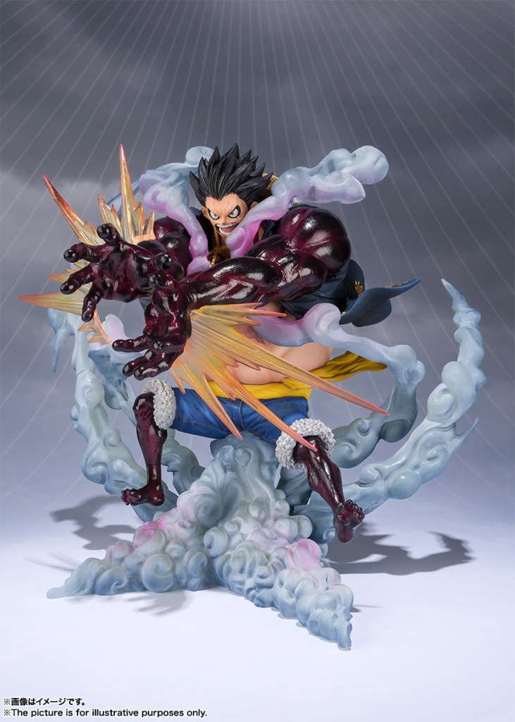 One Piece Luffy Gear 4 Leo Bazooka FiguartsZERO Reissue bandai