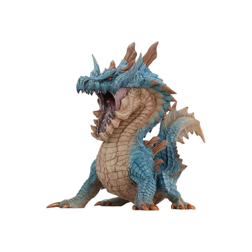 Monster Hunter Lagiacrus Capcom Figur Builder Sofvi Modell capcom