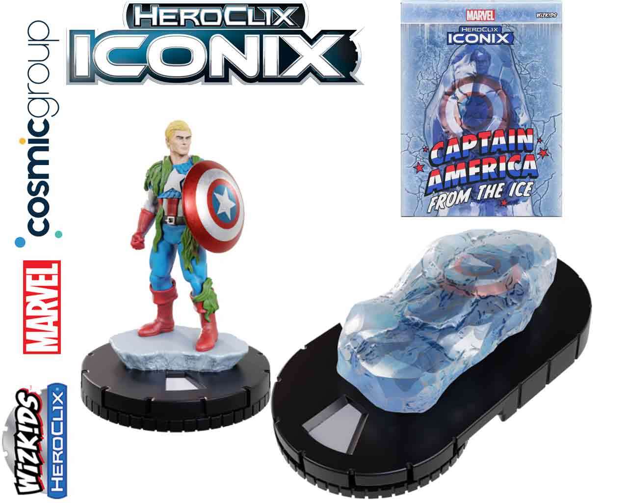 Mhc Iconix Captain America - Frozen & Unfrozen Figures wizkids