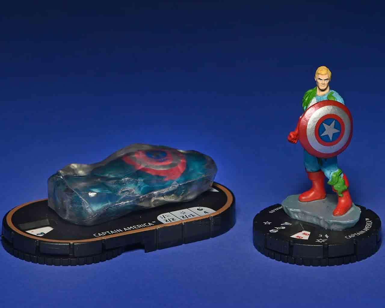 Mhc Iconix Captain America - Frozen & Unfrozen Figures - Robotto