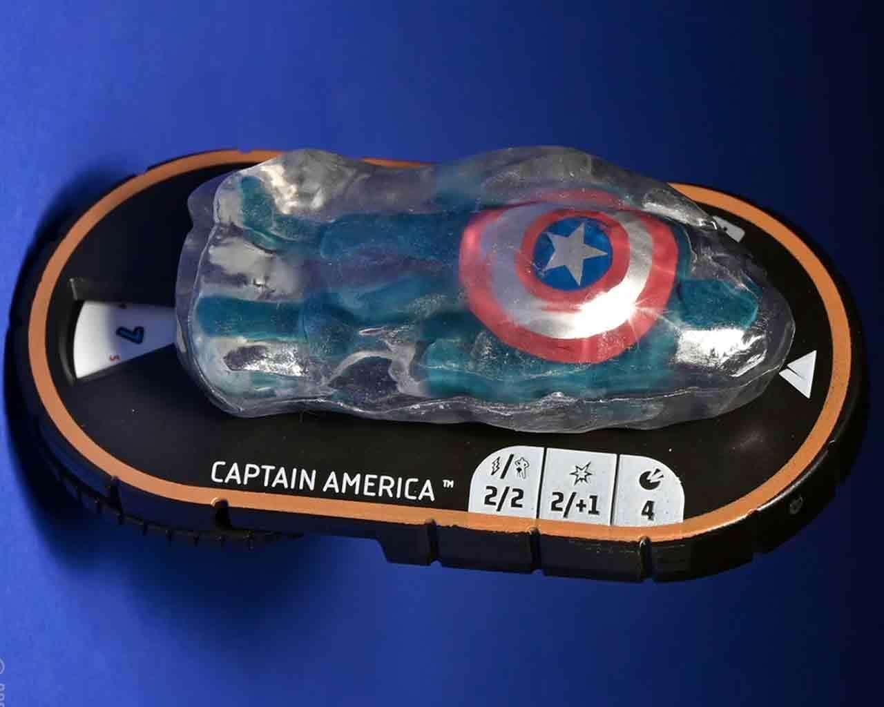 Mhc Iconix Captain America - Frozen & Unfrozen Figures - Robotto