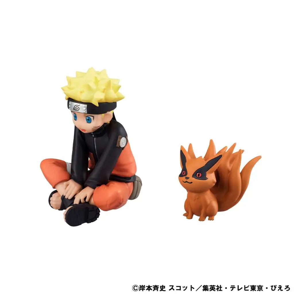 Naruto Shippuden Gaiden Figurset med Naruto Uzumaki och Bijuju-juveler