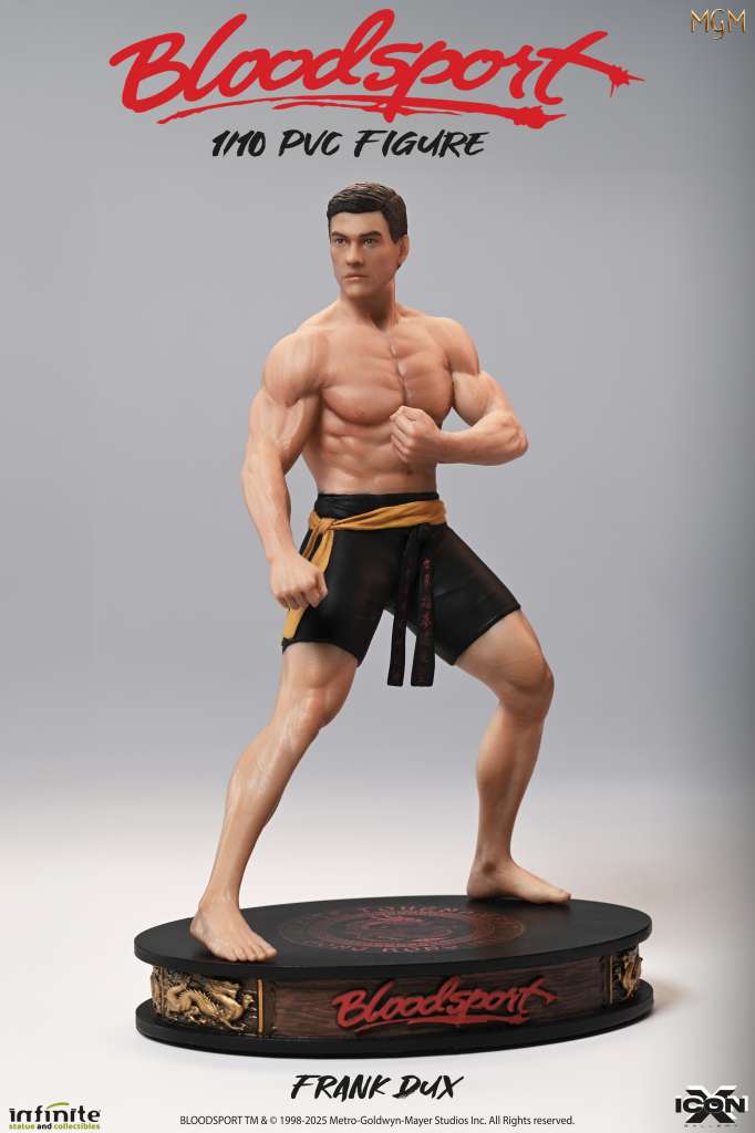 Bloodsport Frank Dux 1/10 Icon X PVC Figur infinite statue