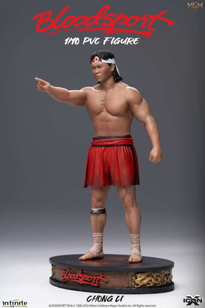 Bloodsport Chong Li Icon X 1/10 PVC Figur infinite statue
