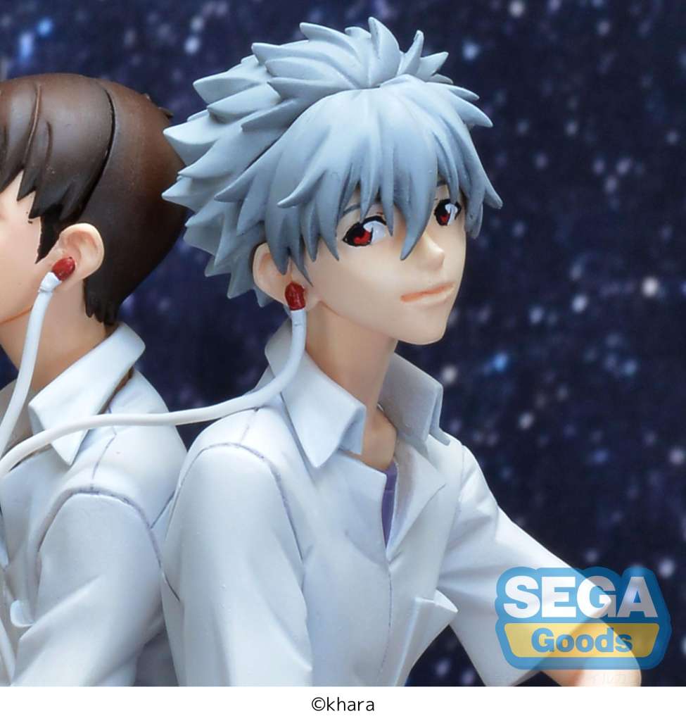 Rebuild of Evangelion Shinj i & Kaworu Kaworu Ver Vignetteum Figur sega