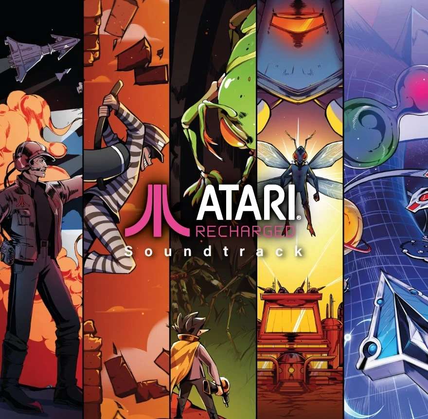 Atari Recharged Soundtrack Vinyl microids
