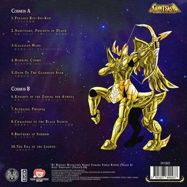 Saint Seiya Musikaliska Samling Volym 1 Vinyl - Robotto