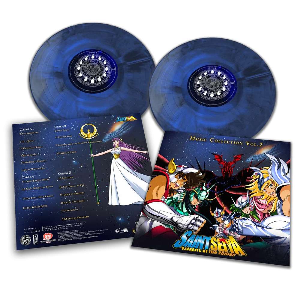 Saint Seiya Music Collection Volume 2 Vinyls microids