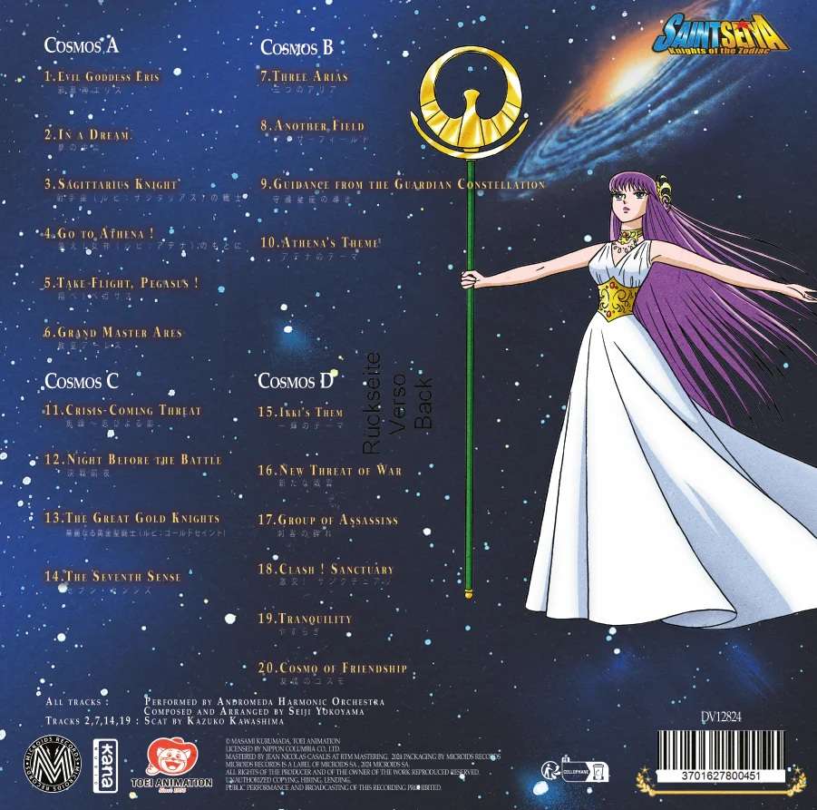 Saint Seiya Music Collection Volume 2 Vinyls microids