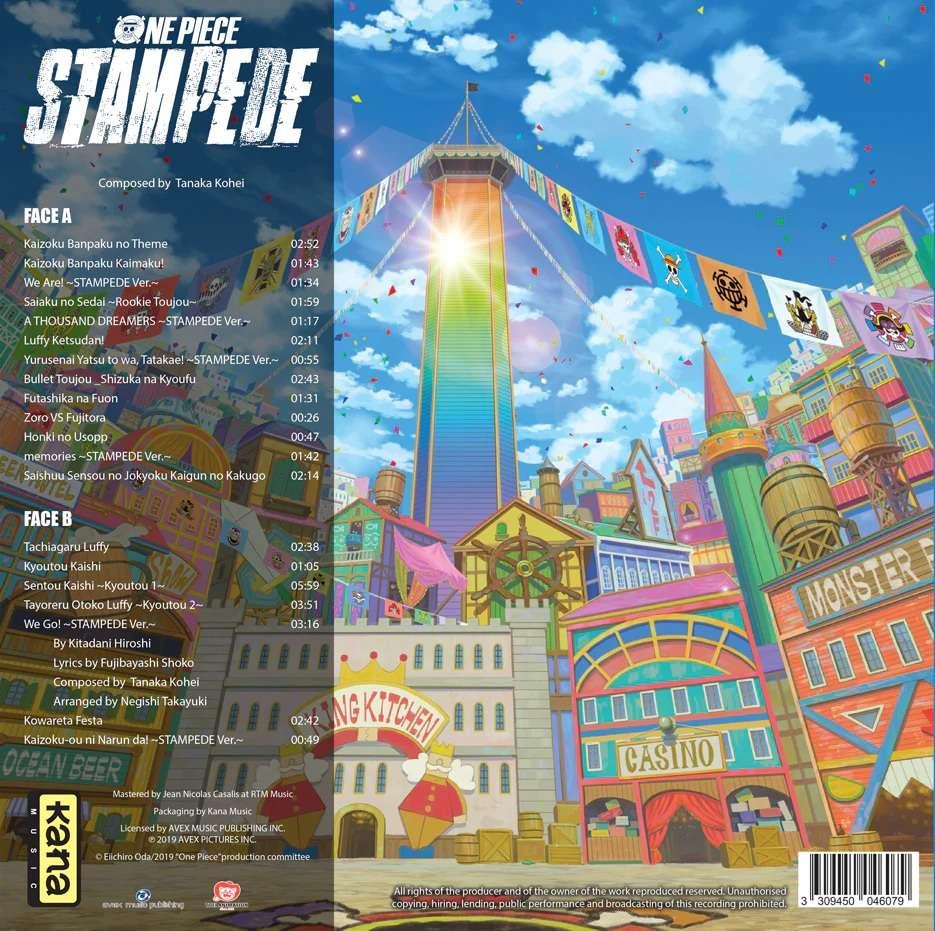 One Piece Stampede Original Soundtrack Vinyl - Robotto