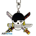 One Piece Roronoa Zoro Emblem Nyckelring - Robotto