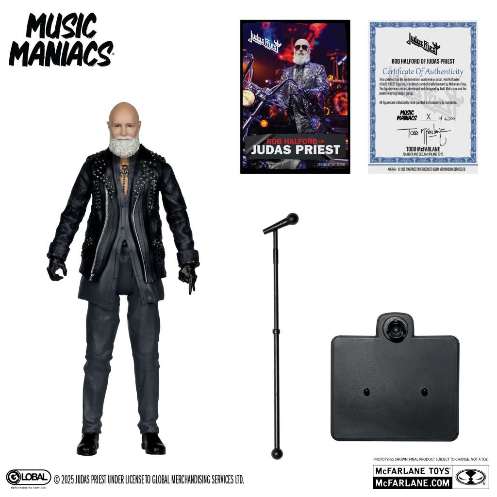 Music Maniacs W5 Rob Halford - Judas Priest mcfarlane toys 2025