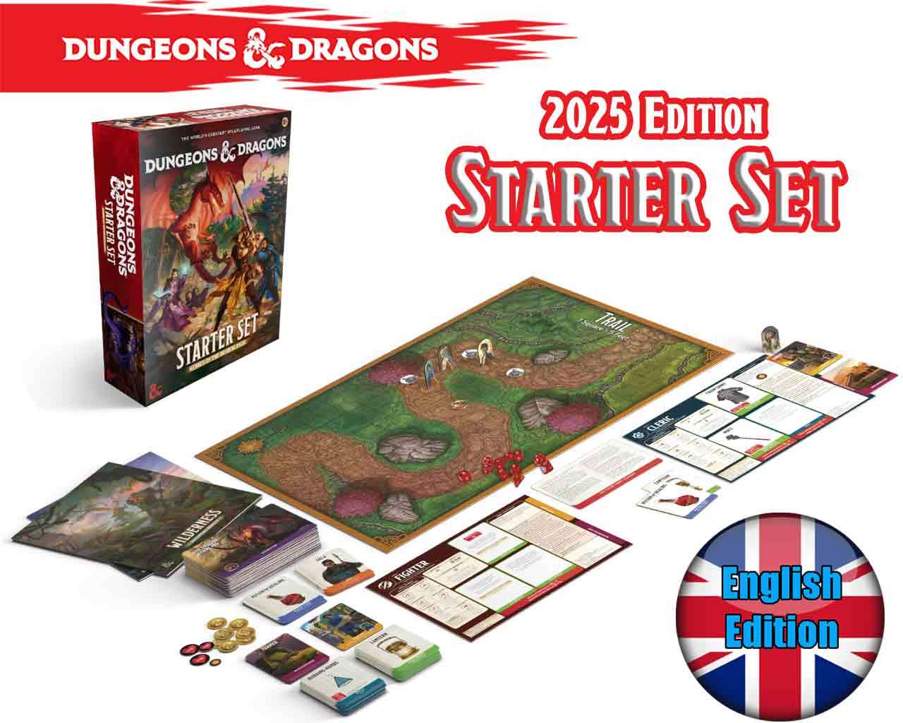 Dungeons & Dragons: Heroes of the Borderlands Starter Set - Engelsk wizards of the coast