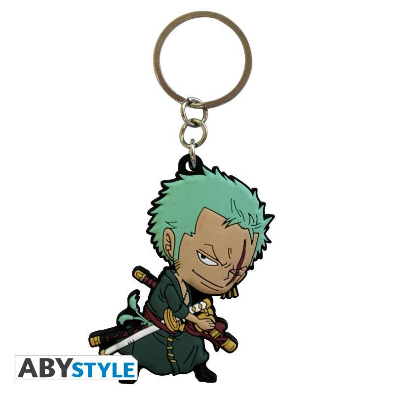 One Piece Roronoa Zoro Nyckelring – Perfekt för Fans abystyle studio