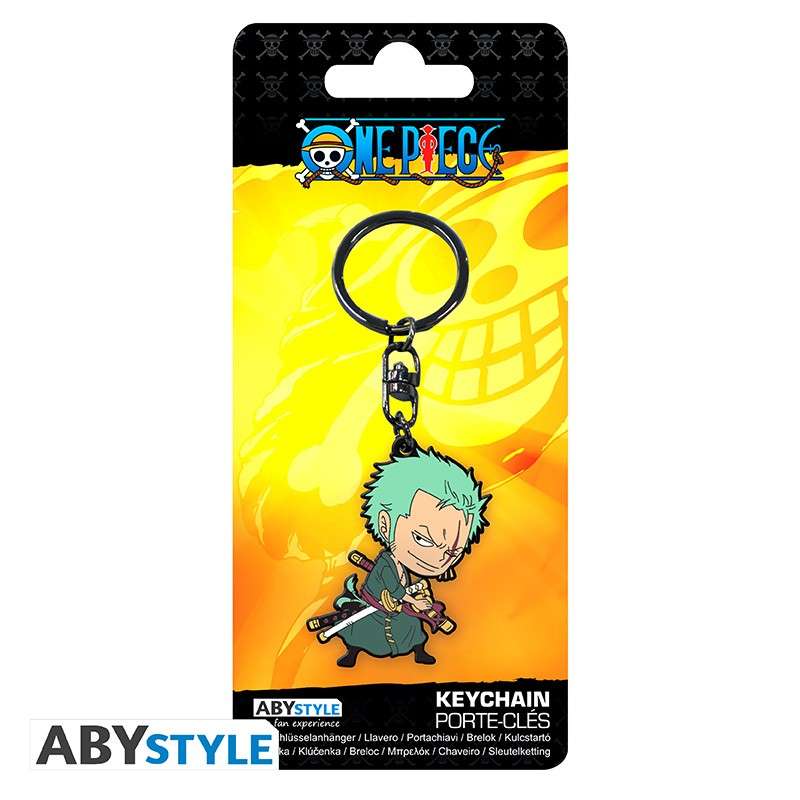 One Piece Roronoa Zoro Nyckelring – Perfekt för Fans abystyle studio