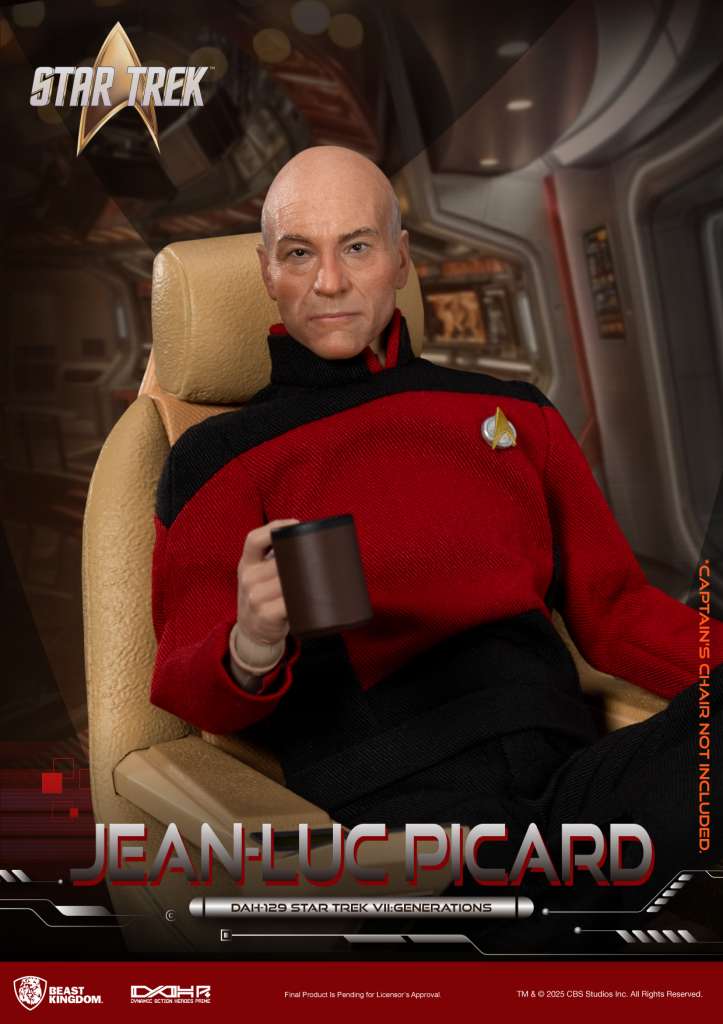 Star Trek VII: Generations Jean-Luc Picard Actionfigur beast kingdom