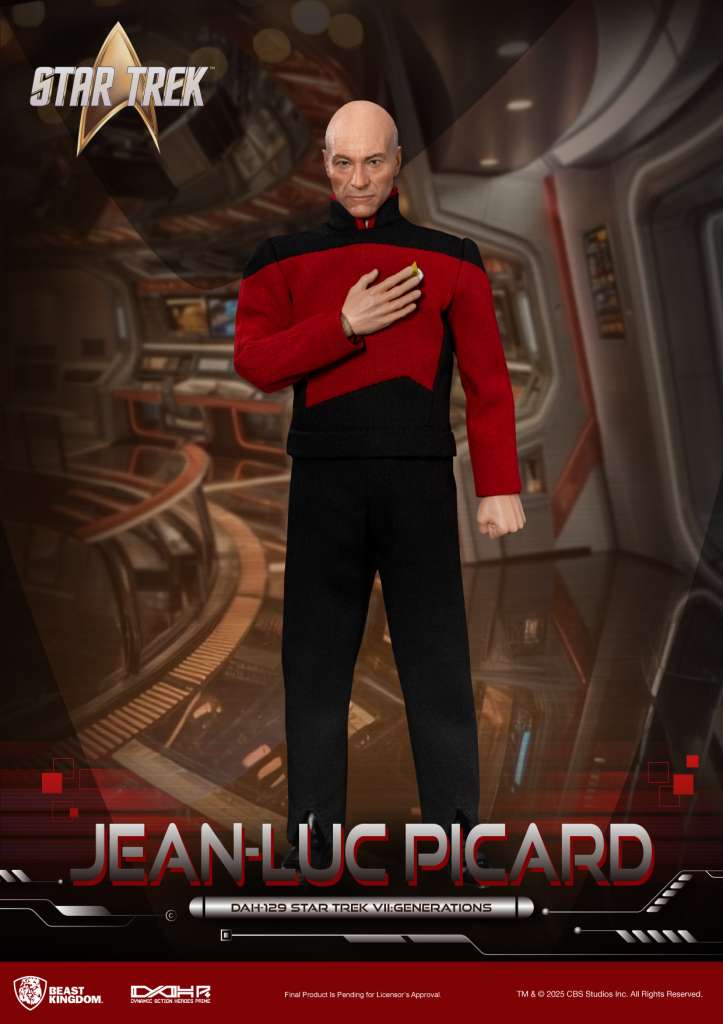 Star Trek VII: Generations Jean-Luc Picard Actionfigur beast kingdom