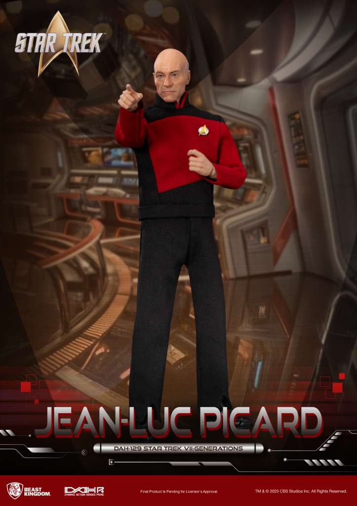 Star Trek VII: Generations Jean-Luc Picard Actionfigur beast kingdom