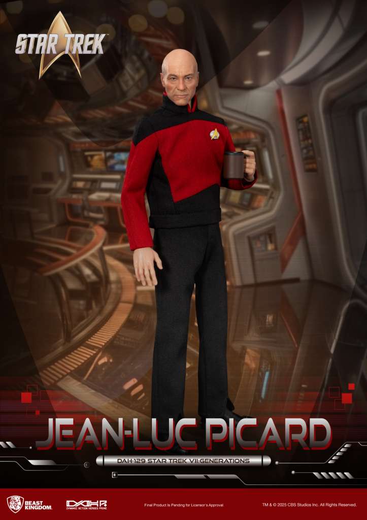 Star Trek VII: Generations Jean-Luc Picard Actionfigur beast kingdom