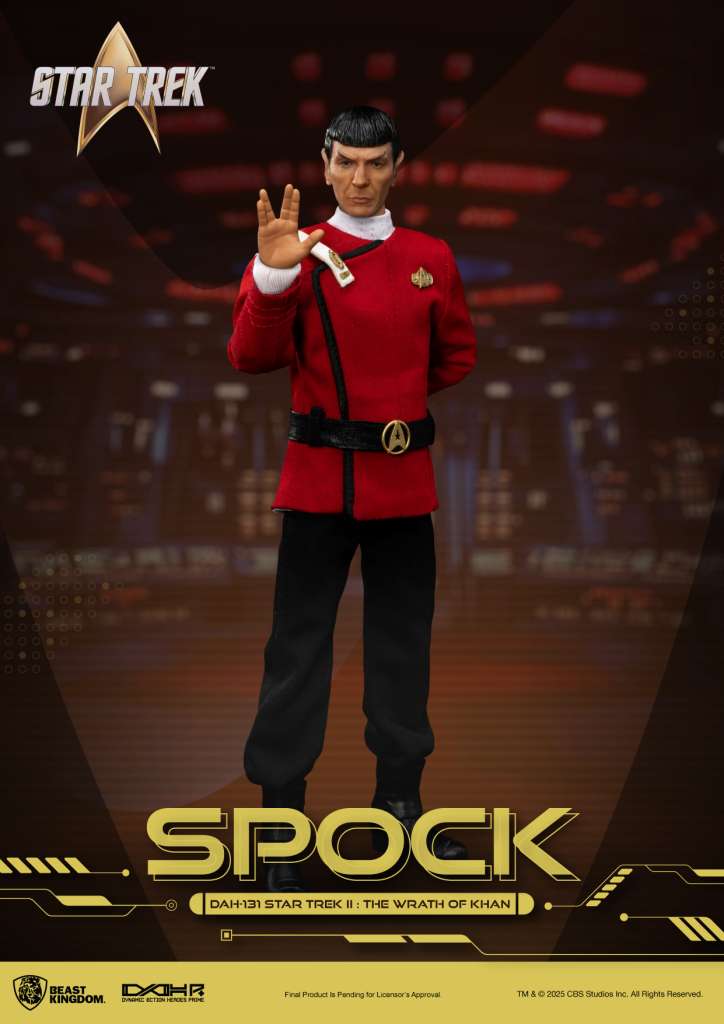 Star Trek II: The Wrath of Khan Spock Actionfigur beast kingdom