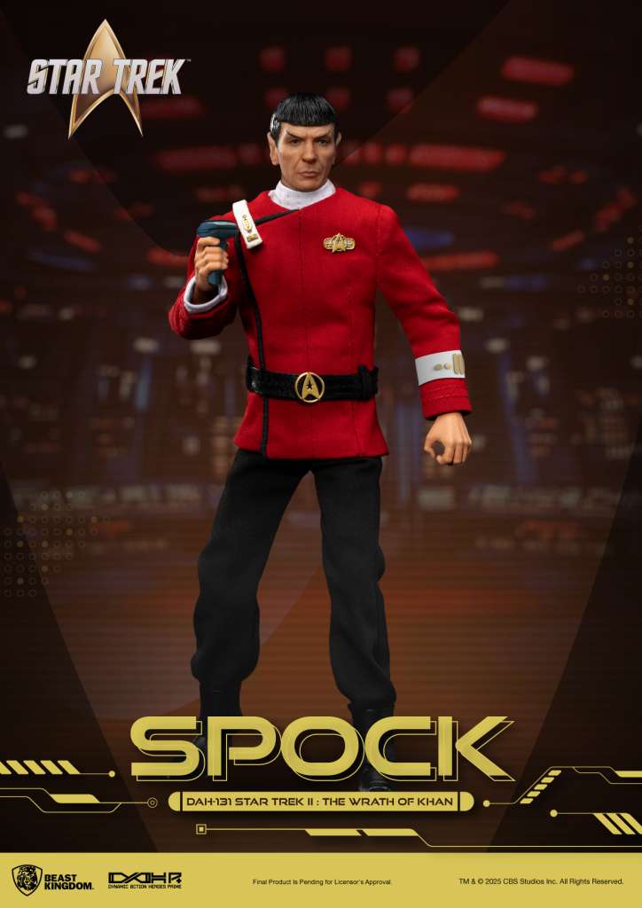 Star Trek II: The Wrath of Khan Spock Actionfigur beast kingdom