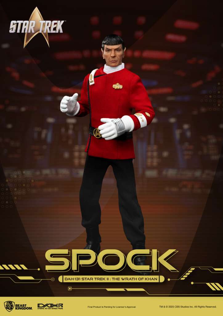 Star Trek II: The Wrath of Khan Spock Actionfigur beast kingdom