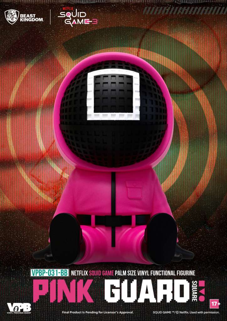 Netflix Squid Game Palm Size Vinyl Money Bank Blind Box Set (6) beast kingdom