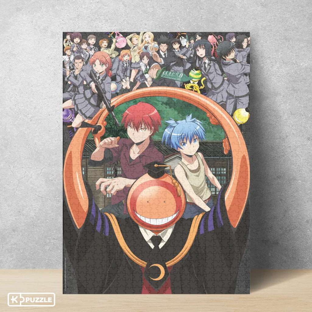 Assassination Classroom 1000 Bitars Pussel - Utmanande och Underhållande microids