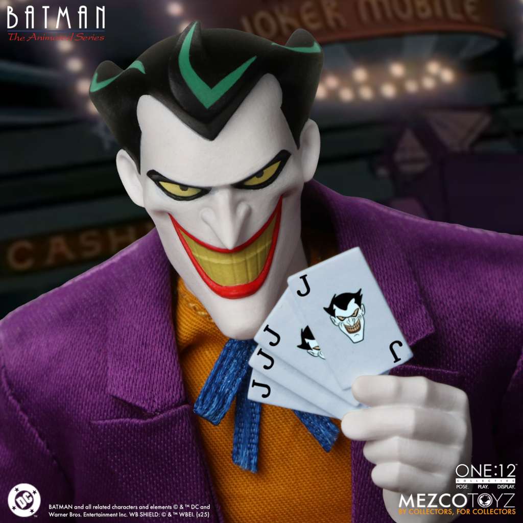 One 12 Collective Batman: The Animated Series - The Joker AF mezco toys