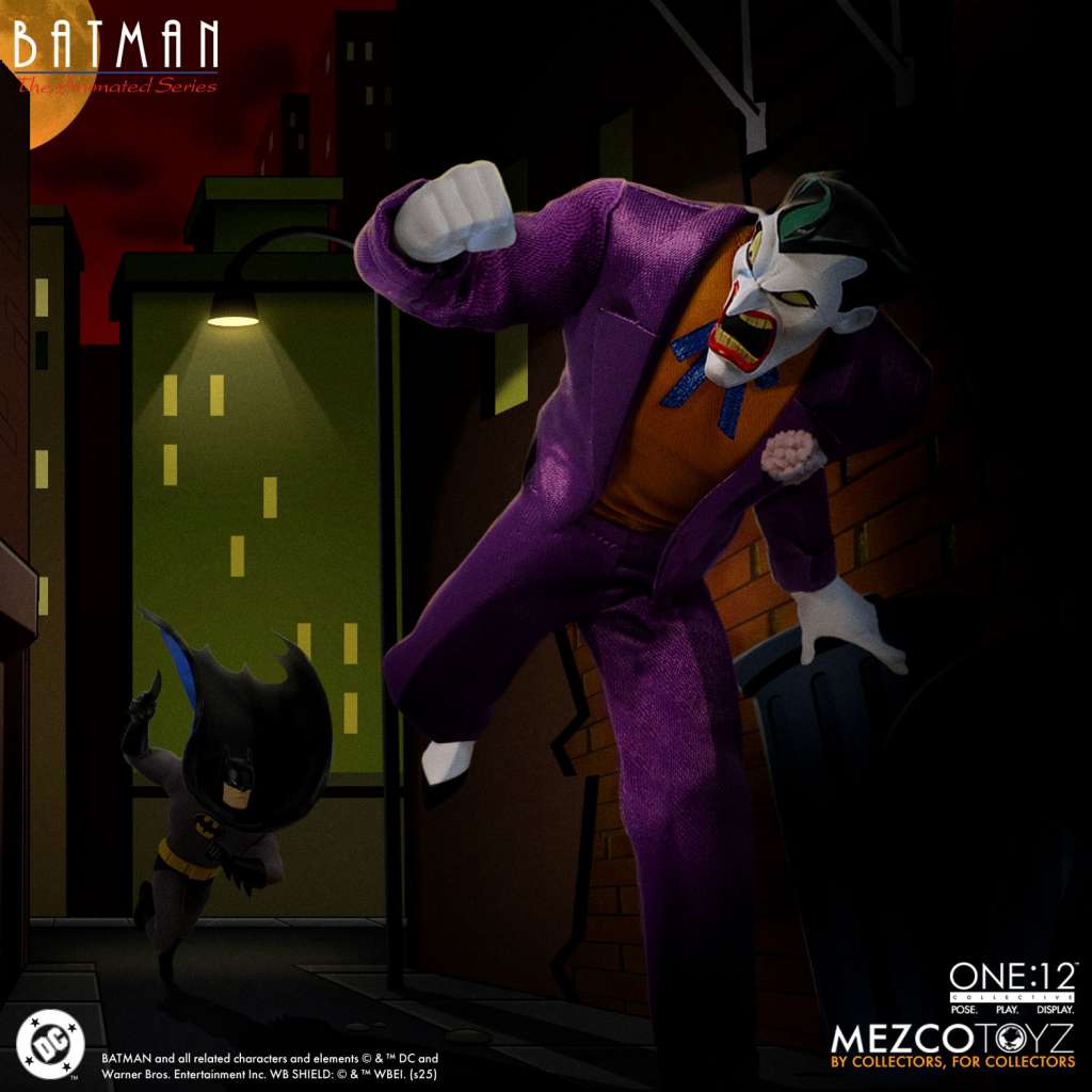 One 12 Collective Batman: The Animated Series - The Joker AF mezco toys