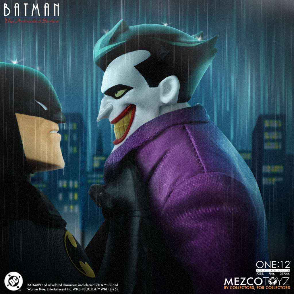 One 12 Collective Batman: The Animated Series - The Joker AF mezco toys