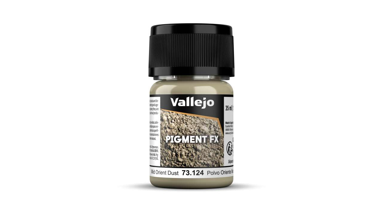 Pigment 73124 Mid Orient Dust - Kvalitetspigment för Färgning vallejo