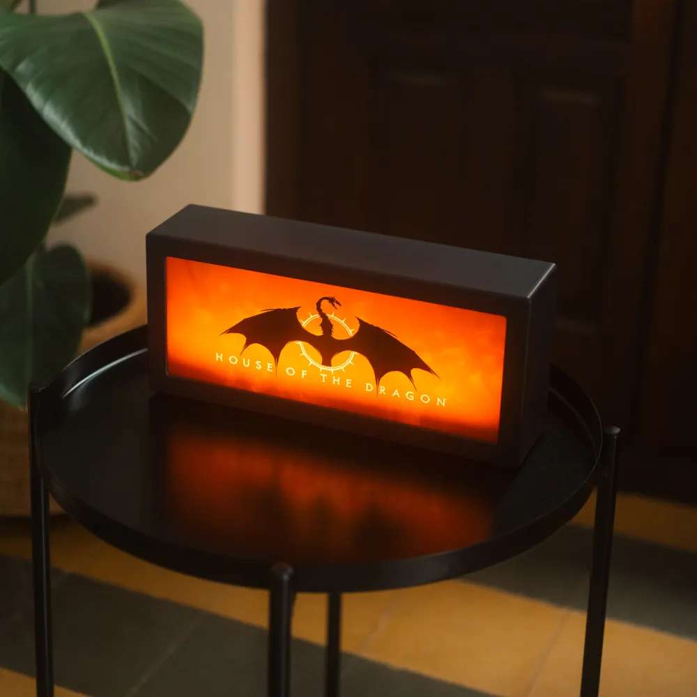 Game of Thrones House of the Dragon Targaryen Lampa grupo erik