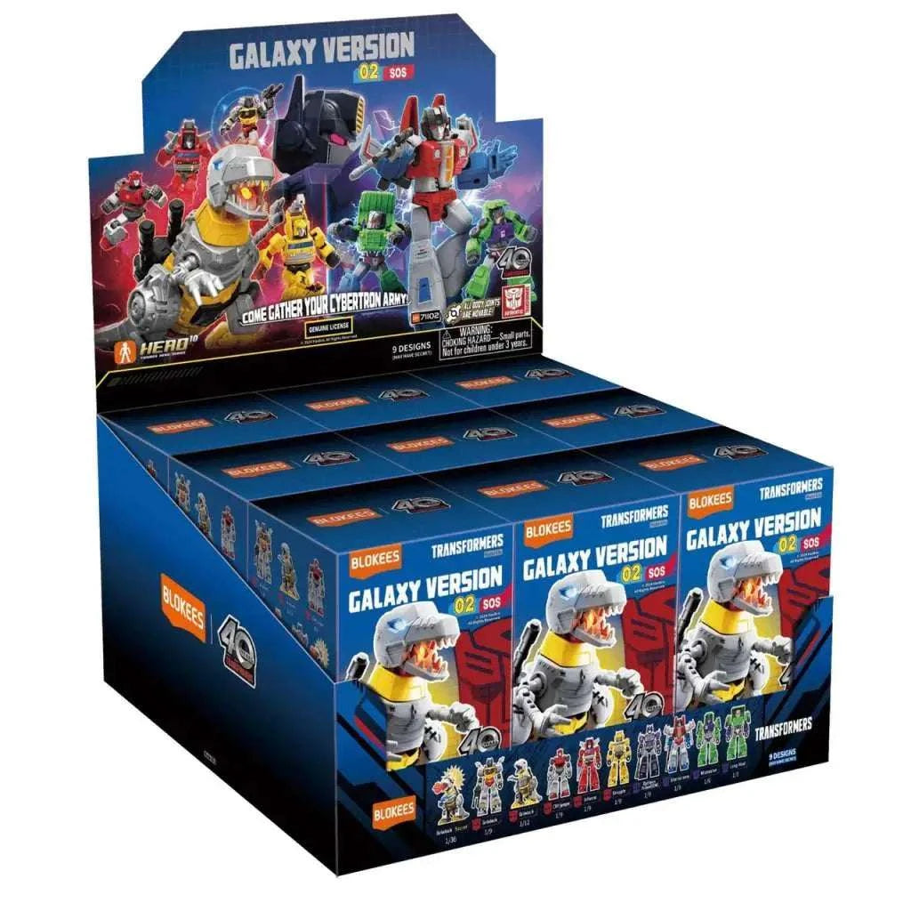 TRANSFORMERS SOS GALAXY VERSION 02 MODEL KIT BLIND BOX SET (9) - bild 1