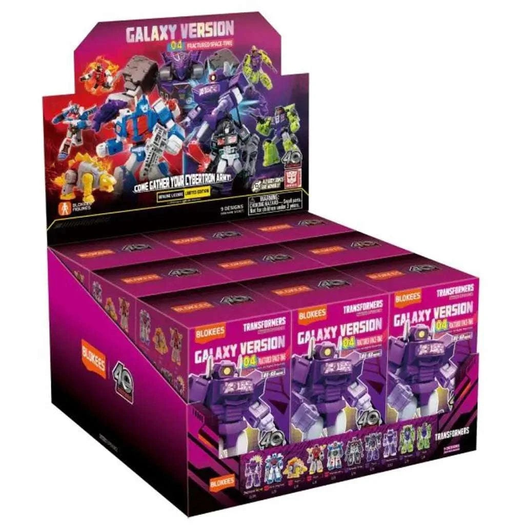 TRANSFORMERS FRACTURED SPACE TIME GALAXY VERSION 04 MODEL KIT BLIND BOX SET (9) - bild 1