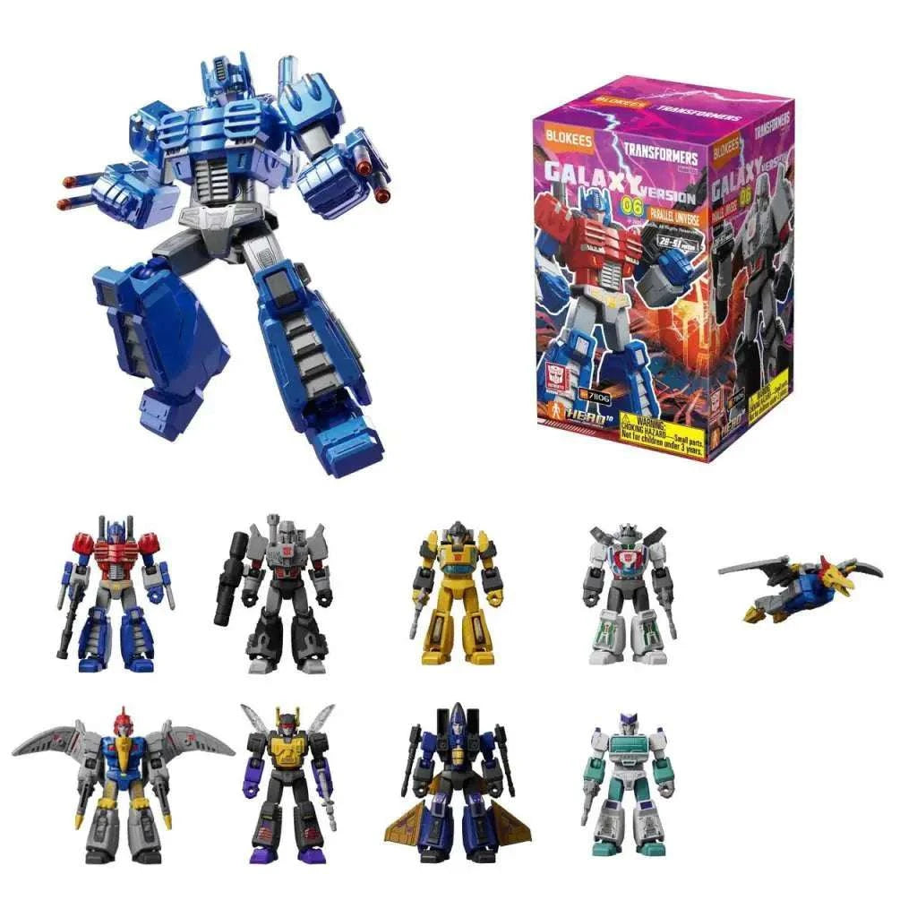 TRANSFORMERS PARALLEL UNIVERSE GALAXY VERSION 06 MODEL KIT BLIND BOX SET (9) - bild 2