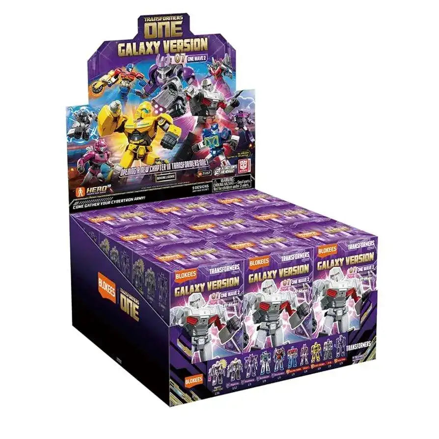 TRANSFORMERS ONE WAVE 2 GALAXY VERSION 07 MODEL KIT BLIND BOX SET (9)
