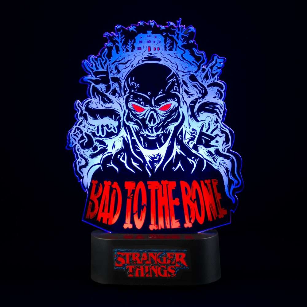 Stranger Things Bad to the Bone Skrivbordslampa med LED grupo erik