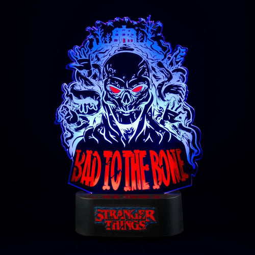 Stranger Things Bad to the Bone Skrivbordslampa med LED grupo erik