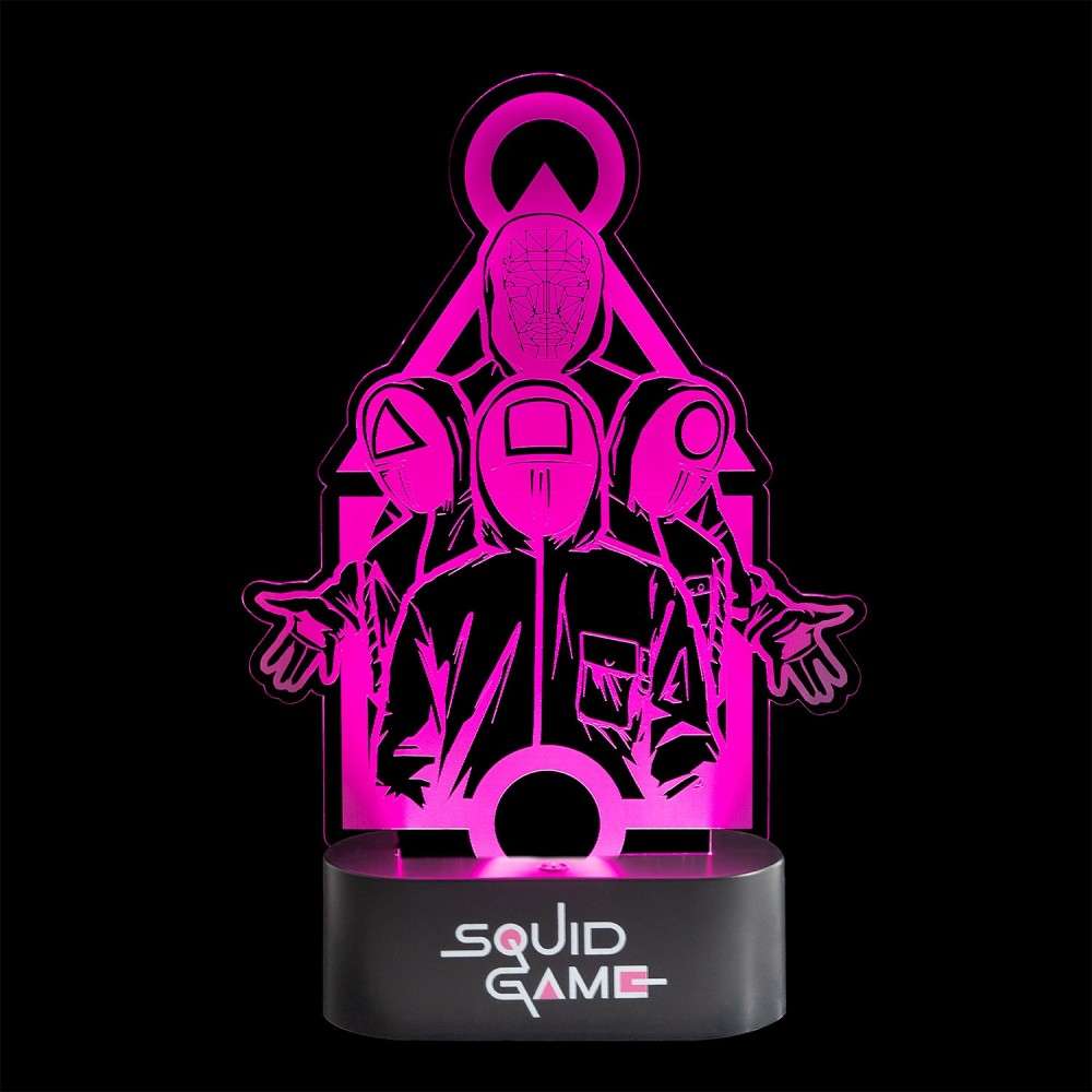 Squid Game Desk LED-lampa grupo erik