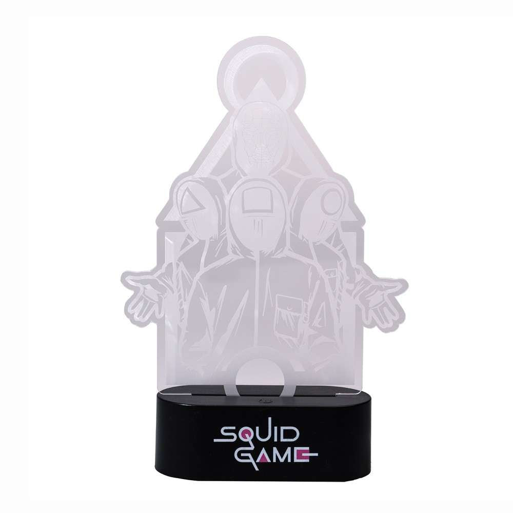 Squid Game Desk LED-lampa grupo erik
