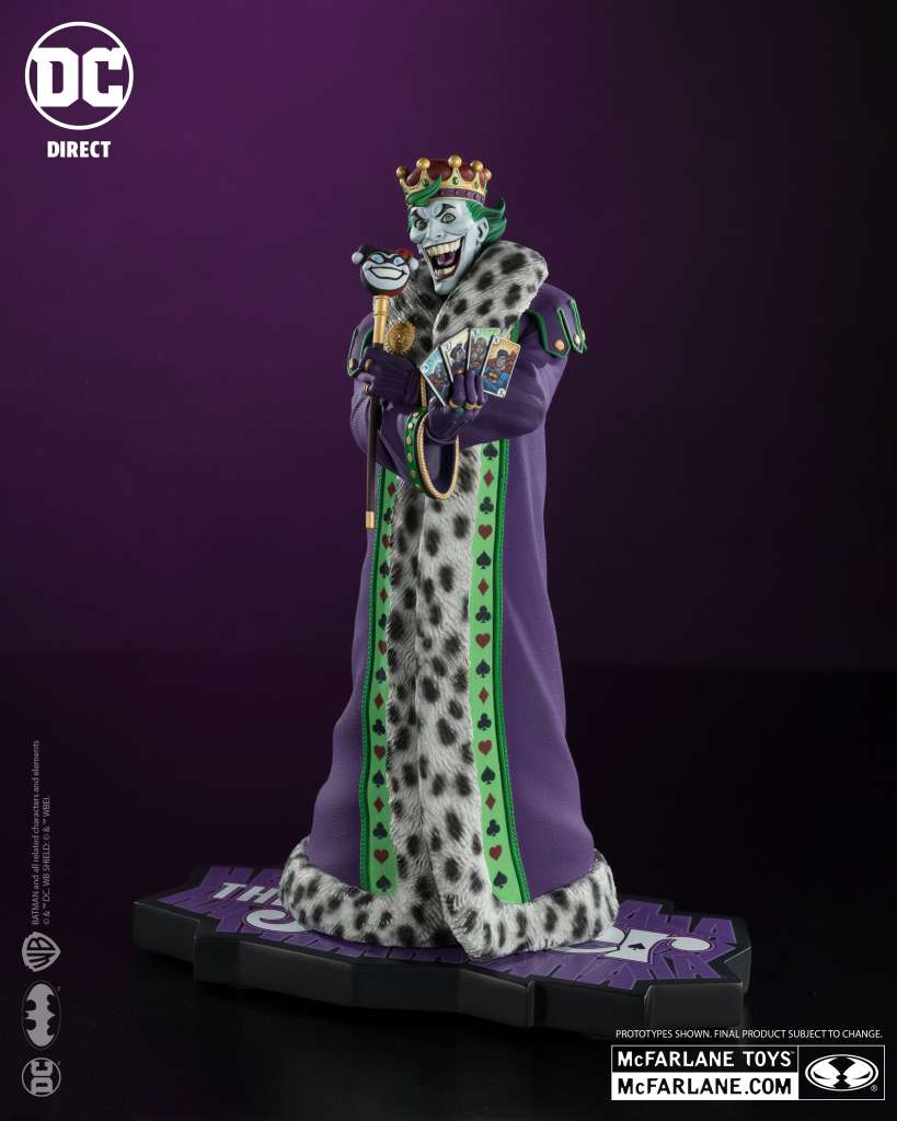DC Direct Joker Purple Craze av Ed McGuinness Resinstaty mcfarlane toys 2025