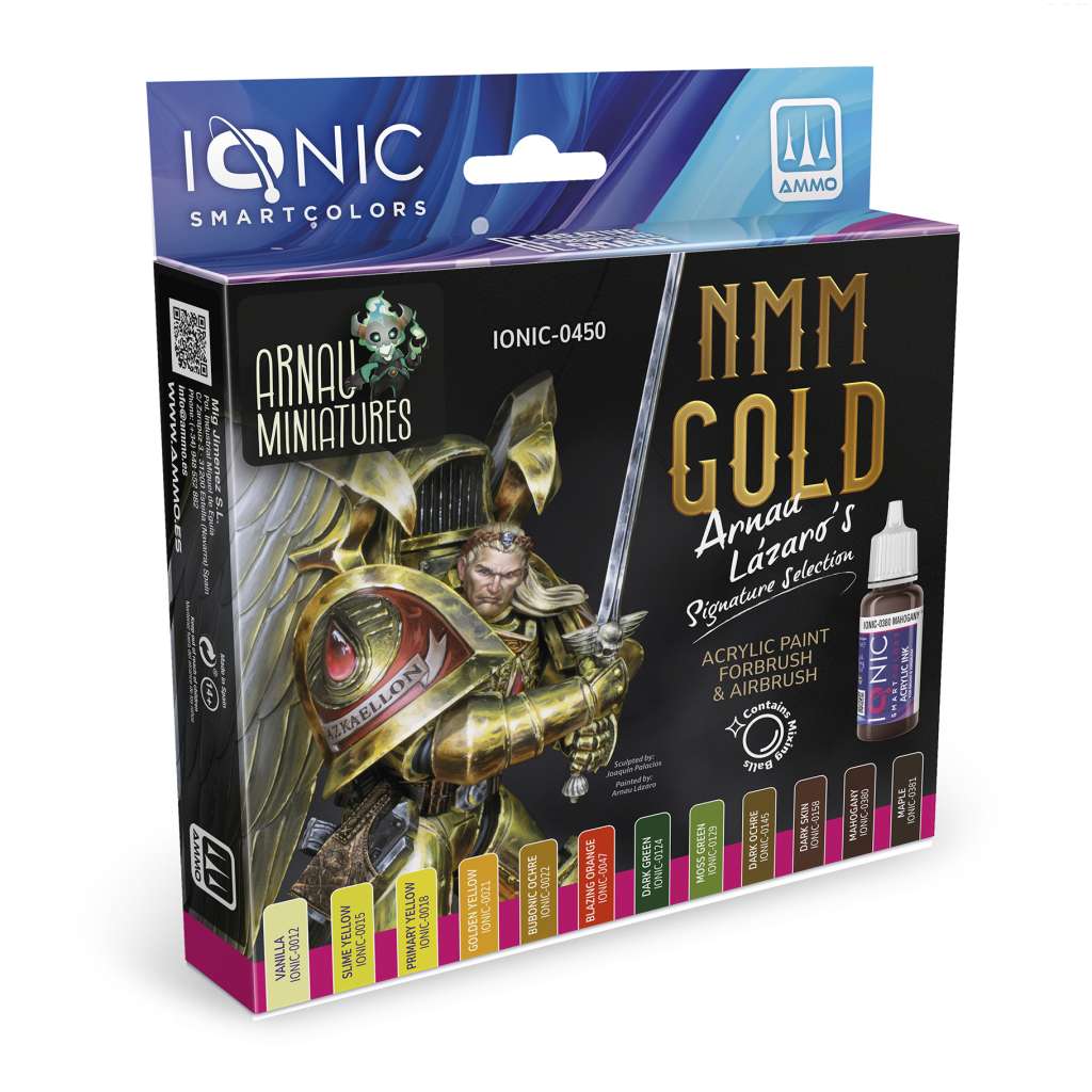 Ionic NMM Gold Arnau Lazaro Set ammo by mig jimenez